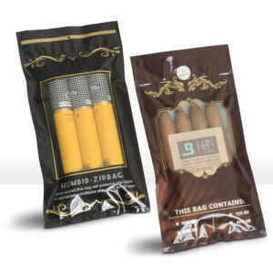 zipper cigar packaging bags