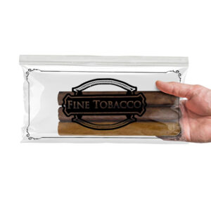 tobacco zip lock cigar bag