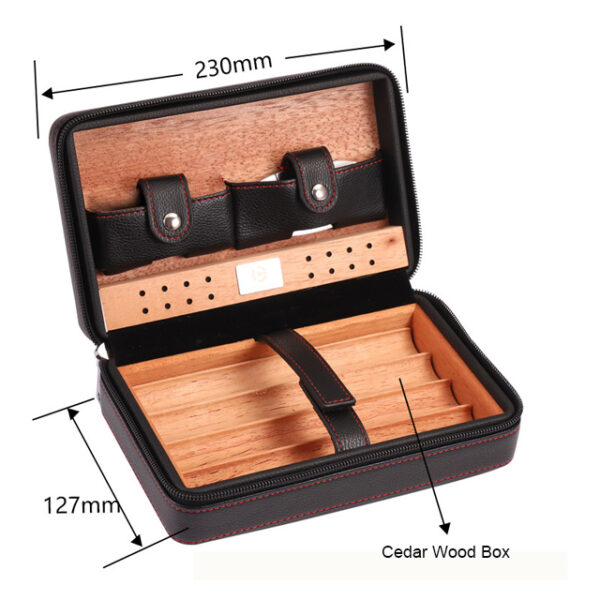 size of humidor case